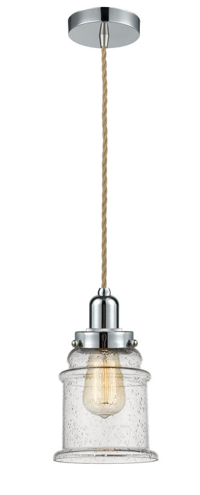 Innovations 100PC-10RE-0H-PC-G184 One Light Mini Pendant, Polished Chrome