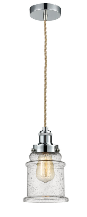 Innovations 100PC-10RE-1H-PC-G184 One Light Mini Pendant, Polished Chrome