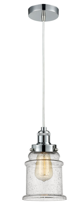 Innovations 100PC-10W-1H-PC-G184 One Light Mini Pendant, Polished Chrome