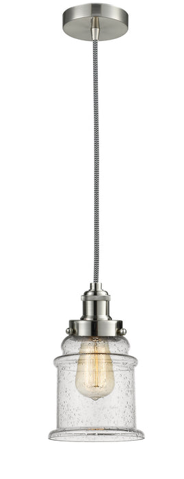 Innovations 100SN-10BW-1H-SN-G184 One Light Mini Pendant, Satin Nickel