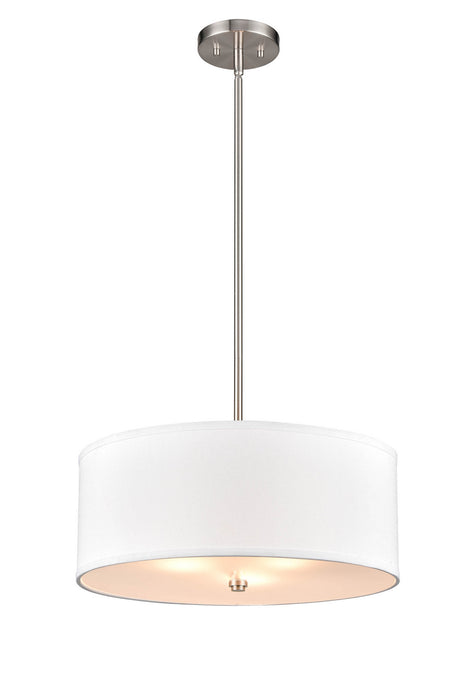 Millennium 2003-BN Three Light Pendant, Brushed Nickel