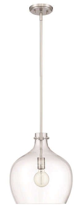 Millennium 2071-BN One Light Pendant, Brushed Nickel
