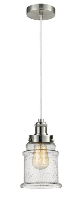 Innovations 100SN-10W-1H-SN-G184 One Light Mini Pendant, Satin Nickel