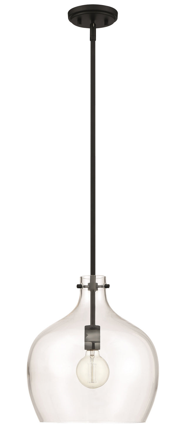 Millennium 2071-MB One Light Pendant, Matte Black
