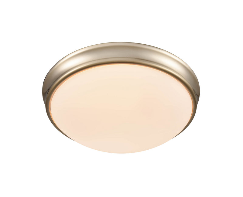 Millennium 5223-MG Two Light Flushmount, Modern Gold