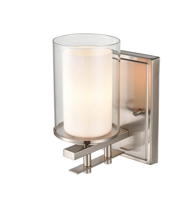 Millennium 5501-BN One Light Wall Sconce, Brushed Nickel