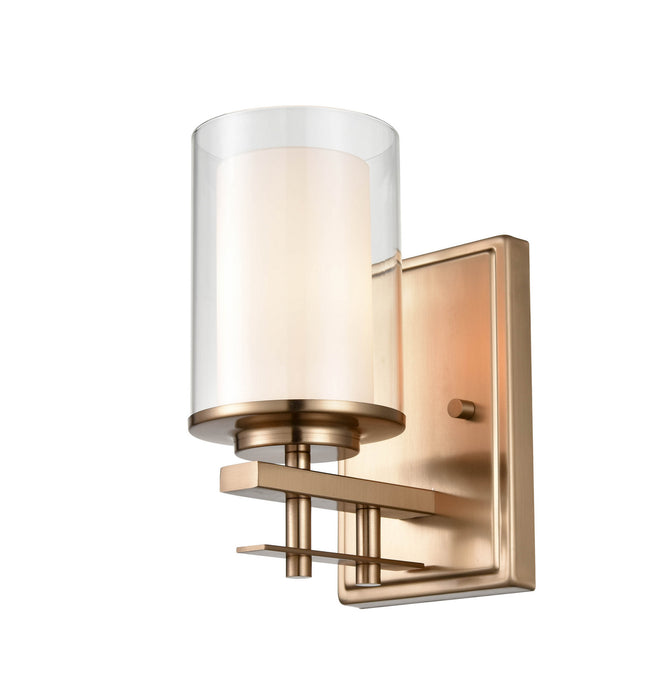 Millennium 5501-MG One Light Wall Sconce, Modern Gold