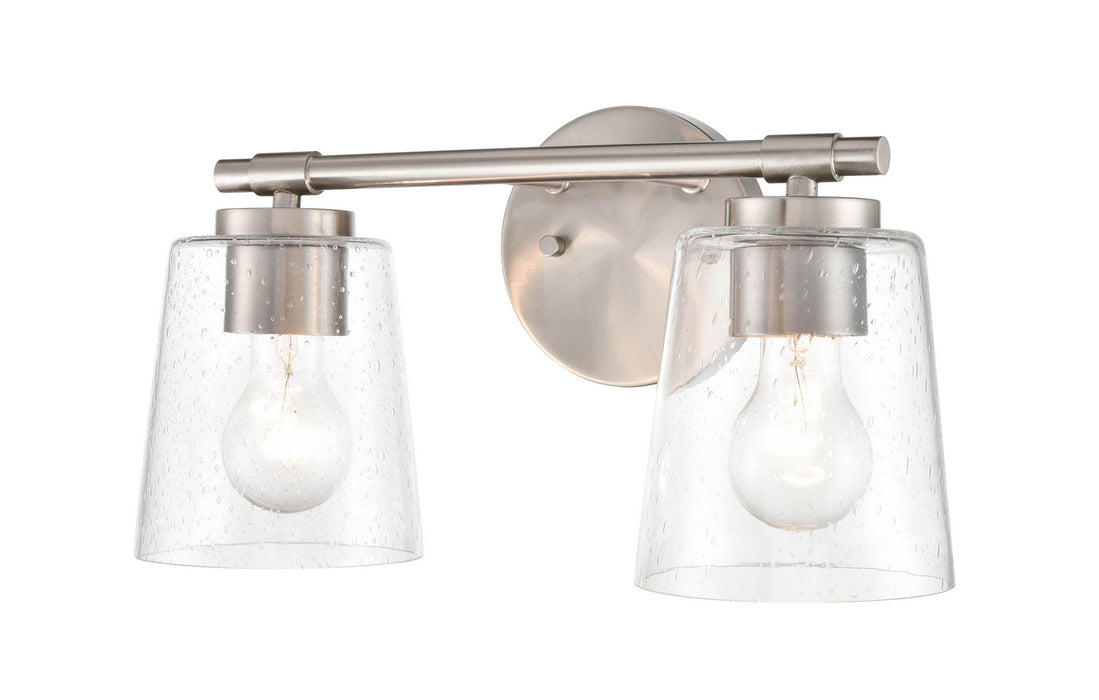 Millennium 8112-BN Two Light Vanity, Brushed Nickel