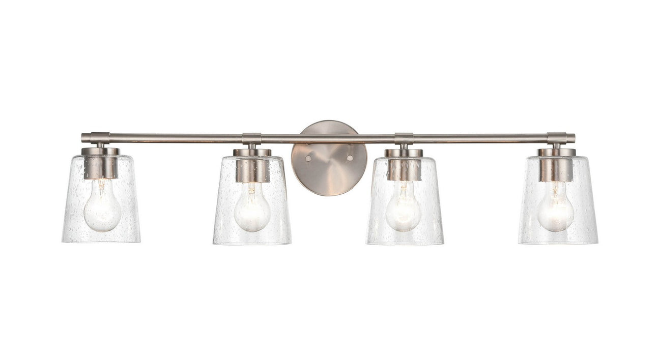 Millennium 8114-BN Four Light Vanity, Brushed Nickel