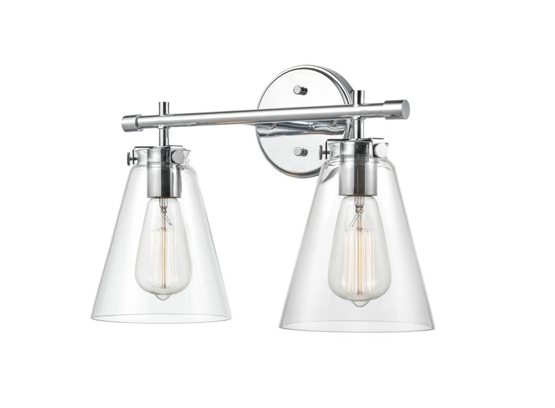 Millennium 8122-CH Two Light Vanity, Chrome