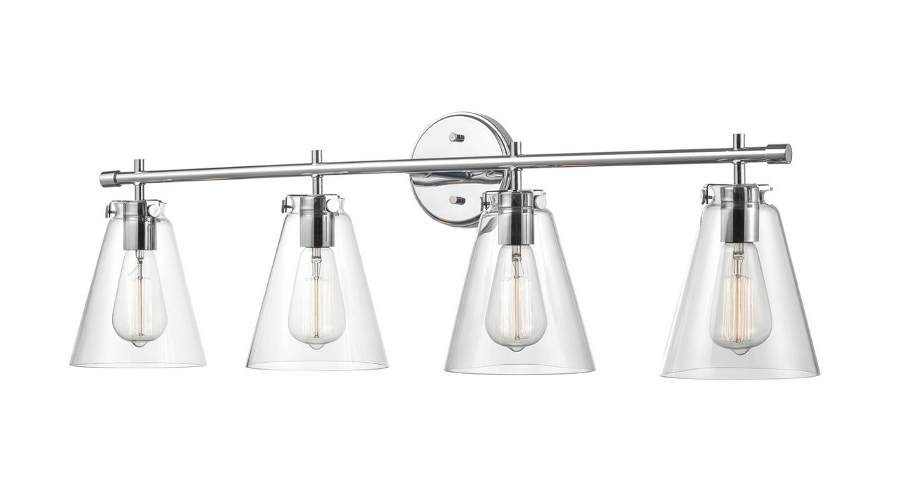 Millennium 8124-CH Four Light Vanity, Chrome