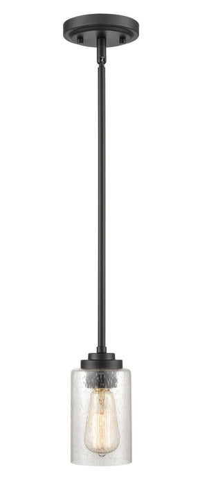 Millennium 9601-MB One Light Mini Pendant, Matte Black