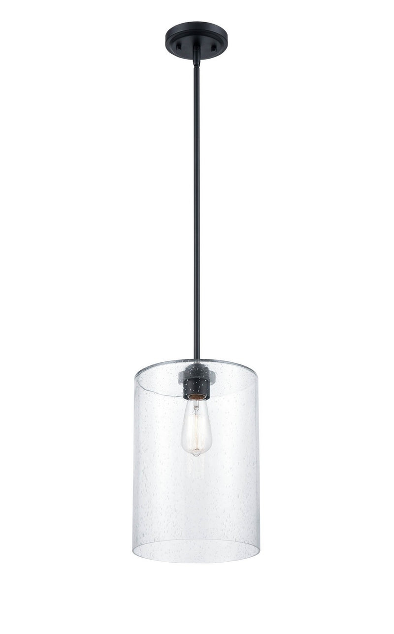 Millennium 9611-MB One Light Mini Pendant, Matte Black
