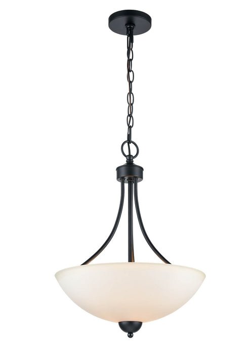Millennium 9802-MB Two Light Pendant, Matte Black