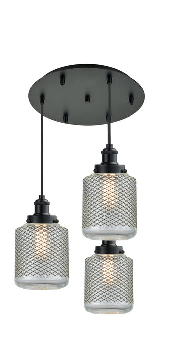 Innovations 116BK-10BK-1H-BK-G262 Six Light Pendant, Matte Black