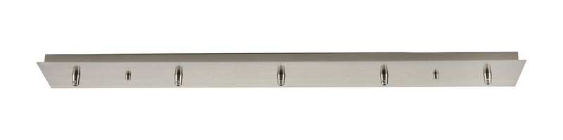 Innovations 125-SN Five Light Multi Port Canopy, Satin Nickel