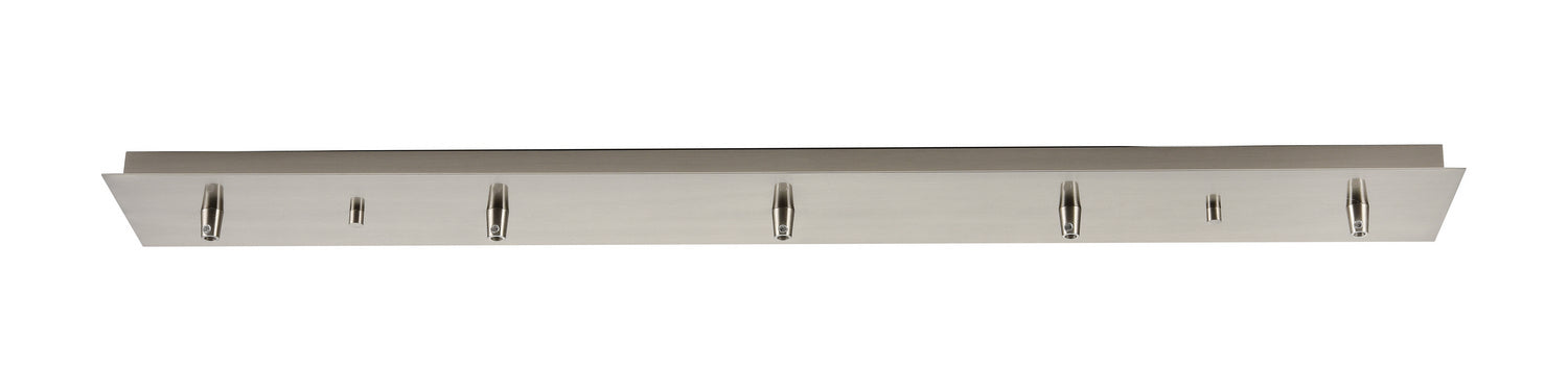 Innovations 125-SN Five Light Multi Port Canopy, Satin Nickel