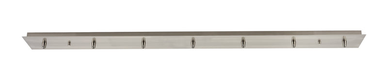 Innovations 127-SN Seven Light Multi Port Canopy, Satin Nickel