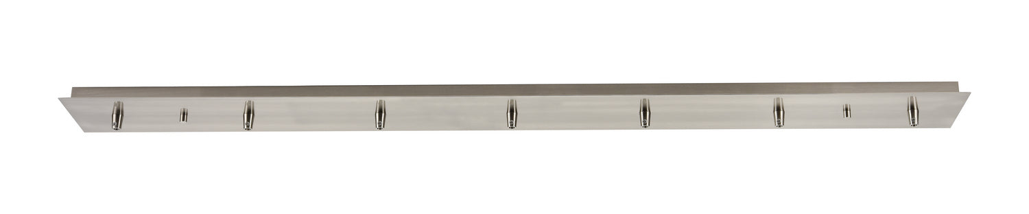 Innovations 127-SN Seven Light Multi Port Canopy, Satin Nickel
