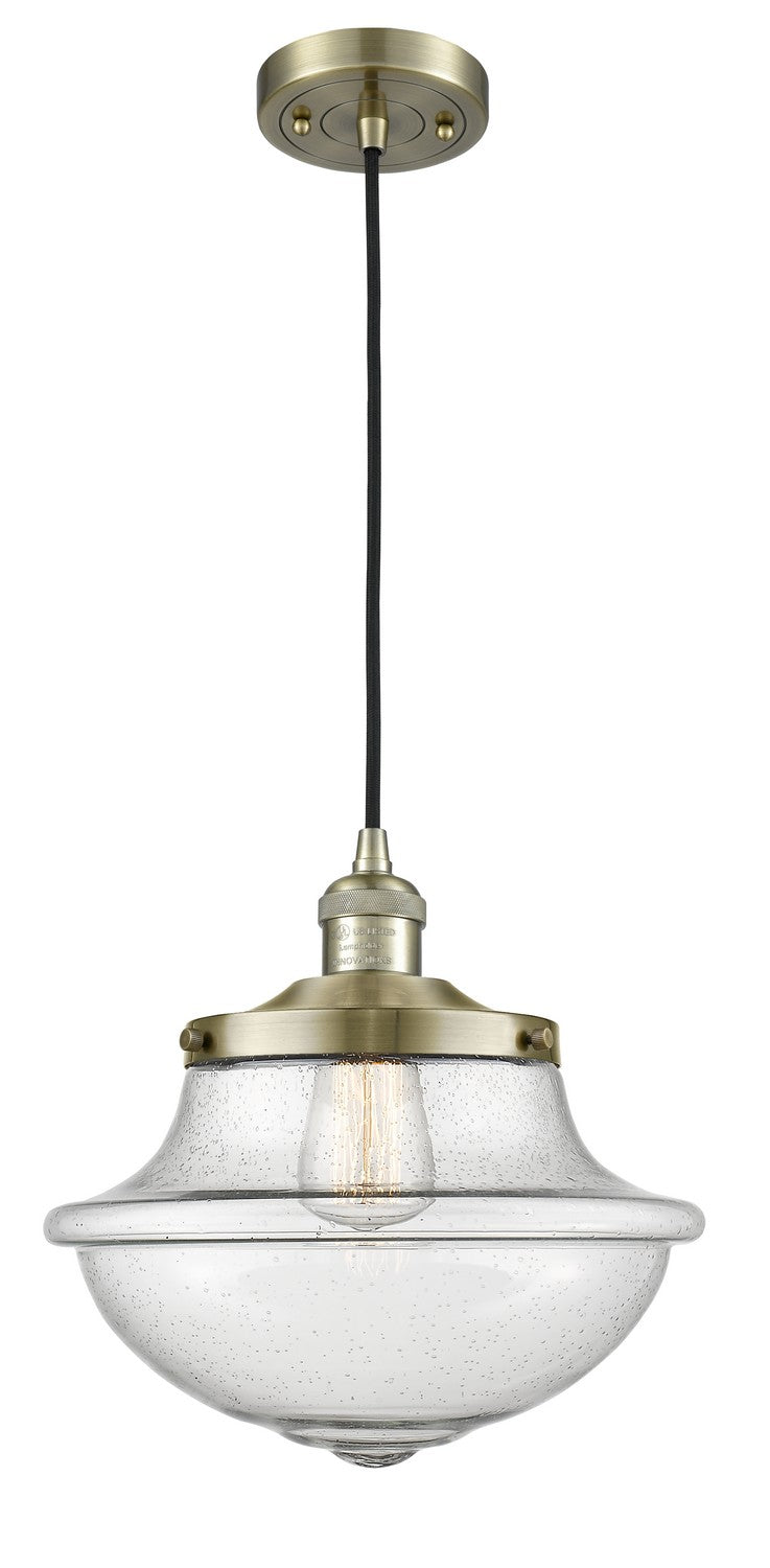 Innovations 201C-AB-G544-LED LED Mini Pendant, Antique Brass