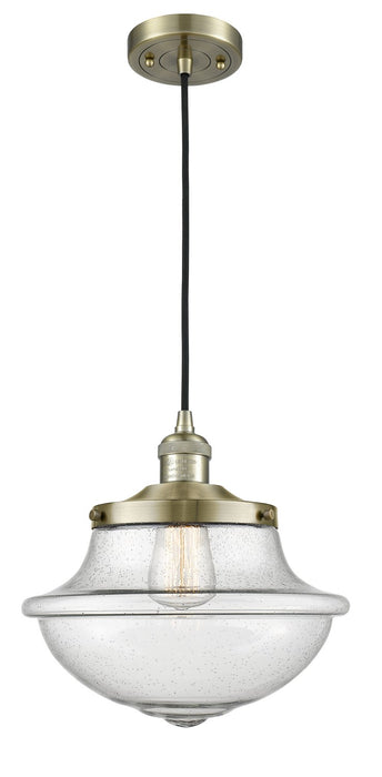 Innovations 201C-AB-G544-LED LED Mini Pendant, Antique Brass