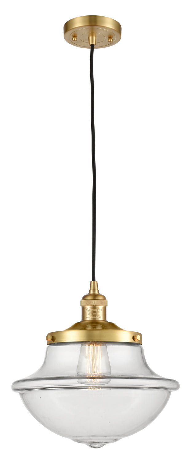 Innovations 201C-SG-G542 One Light Mini Pendant, Satin Gold