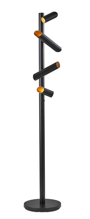 Adesso Home 2105-01 LED Floor Lamp, Black