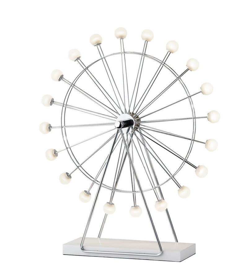 Adesso Home 2120-22 LED Table Lamp, Chrome