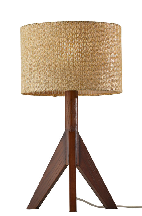 Adesso Home 3207-15 Table Lamp, Walnut Rubberwood