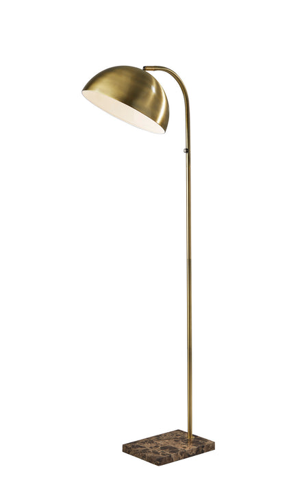 Adesso Home 3479-21 Floor Lamp, Antique Brass