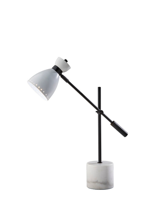 Adesso Home 3537-02 Desk Lamp, Black & White
