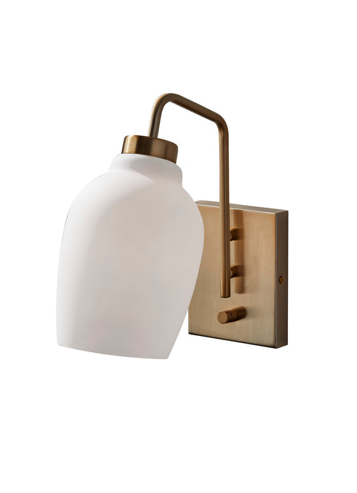 Adesso Home 3543-21 Wall Lamp, Antique Brass