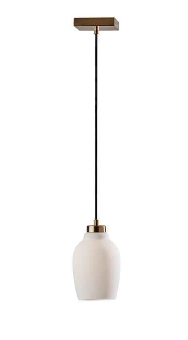 Adesso Home 3544-21 Pendant, Antique Brass
