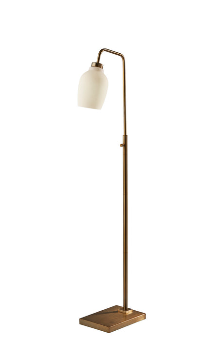 Adesso Home 3546-21 Floor Lamp, Antique Brass