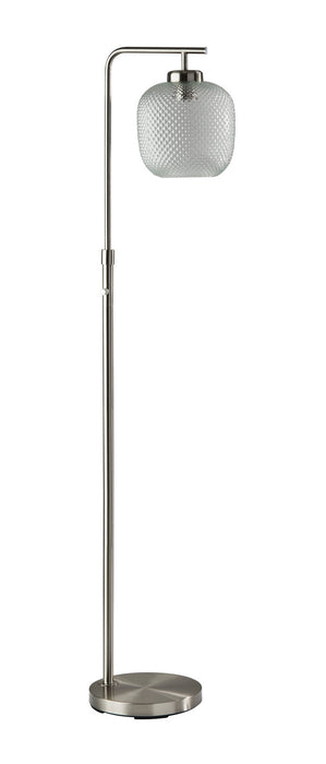 Adesso Home 3577-22 Floor Lamp, Brushed Steel