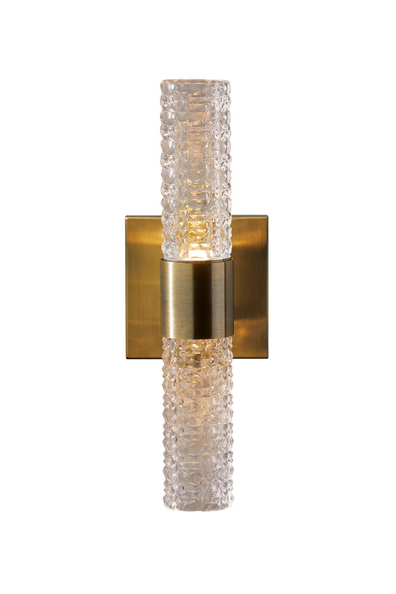 Adesso Home 3696-21 LED Wall Lamp, Antique Brass