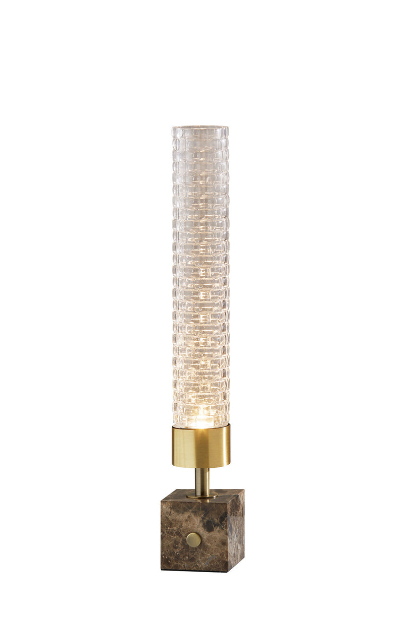 Adesso Home 3697-21 LED Table Lamp, Antique Brass