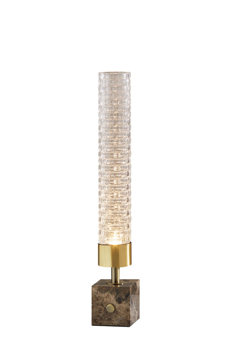 Adesso Home 3697-21 LED Table Lamp, Antique Brass