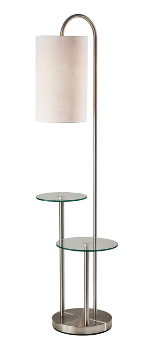 Adesso Home 4008-22 Floor Lamp, Brushed Steel