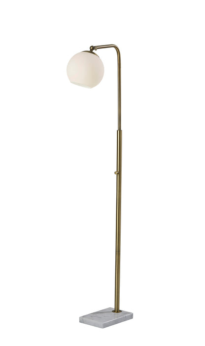 Adesso Home 4315-21 Floor Lamp, Antique Brass