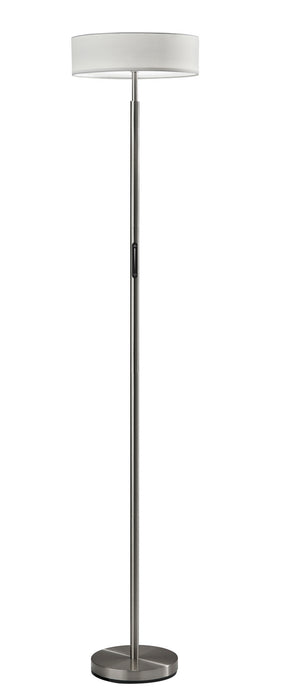 Adesso Home 5009-22 LED Torchiere, Brushed Steel
