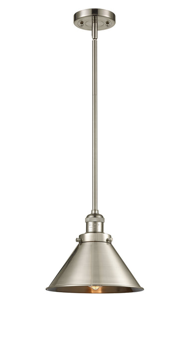 Innovations 201S-SN-M10-SN One Light Mini Pendant, Brushed Satin Nickel
