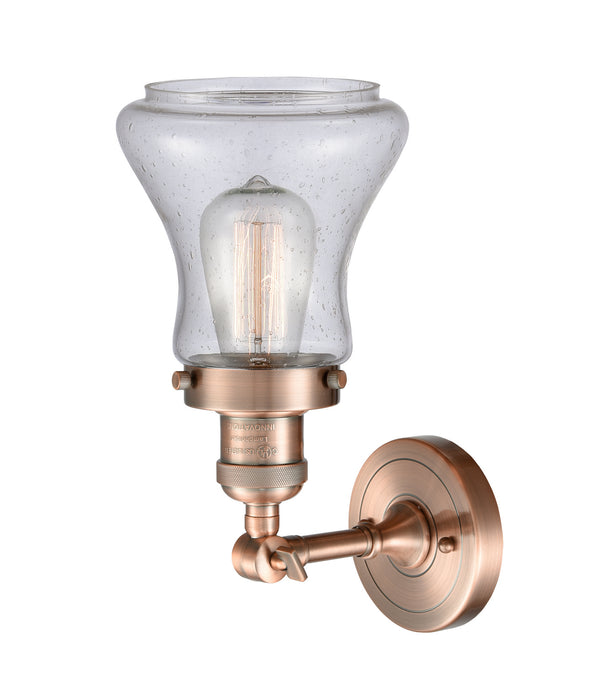 Innovations 203-AC-G194-LED LED Wall Sconce, Antique Copper