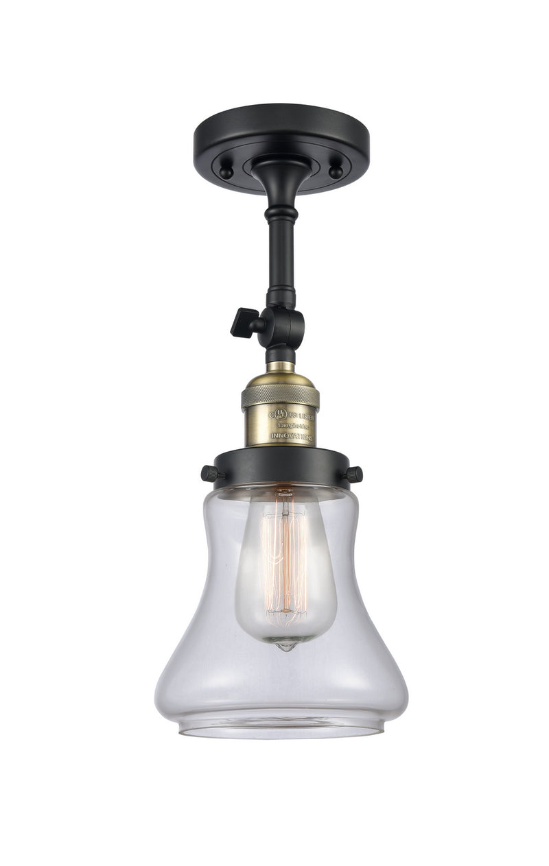 Innovations 203-BAB-G192 One Light Wall Sconce, Black Antique Brass