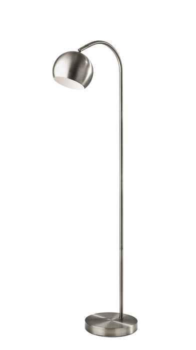 Adesso Home 5138-22 Floor Lamp, Brushed Steel