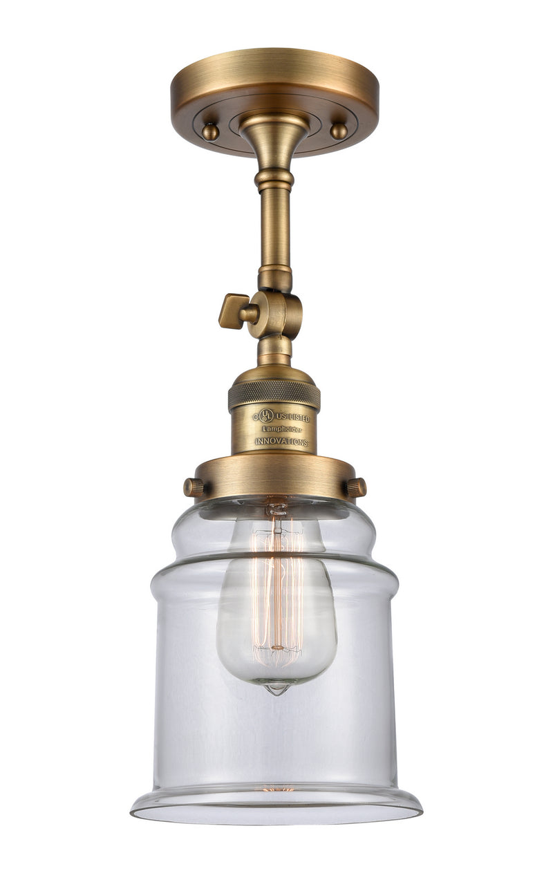 Innovations 203-BB-G182-LED LED Wall Sconce, Brushed Brass