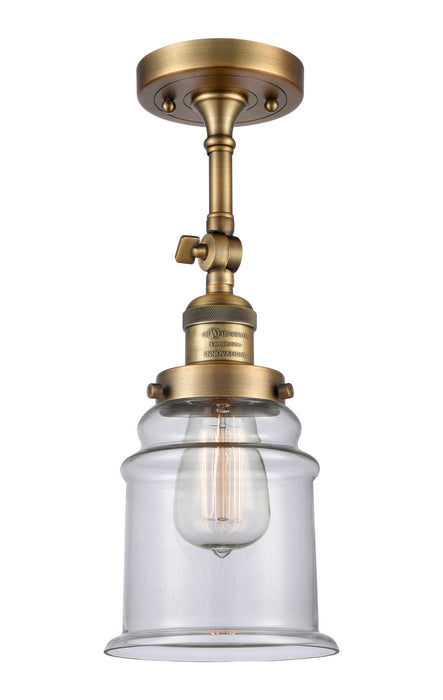 Innovations 203-BB-G182-LED LED Wall Sconce, Brushed Brass