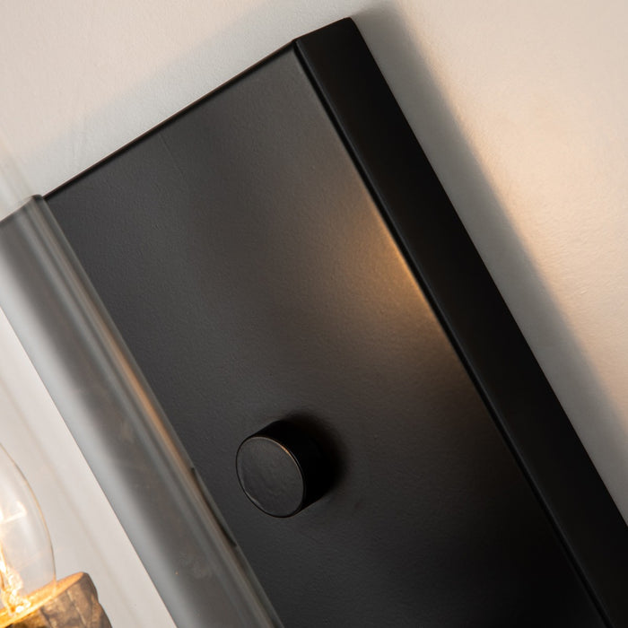 Lucas + McKearn BB1003MB-1 One Light Wall Sconce, Matte Black