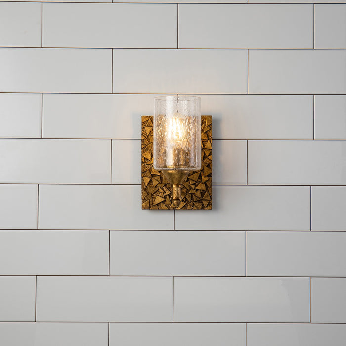 Lucas + McKearn BB1158G-1 One Light Wall Sconce, Gold