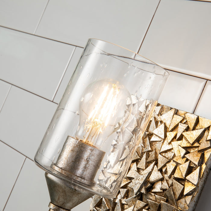 Lucas + McKearn BB1158S-1 One Light Wall Sconce, Silver